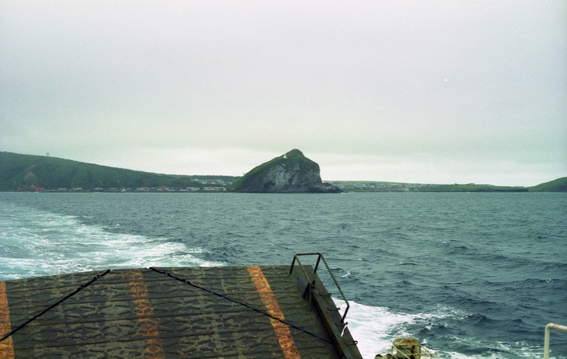 利尻島鴛泊港 ペシ岬付近