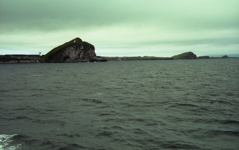 利尻島鴛泊港 ペシ岬付近